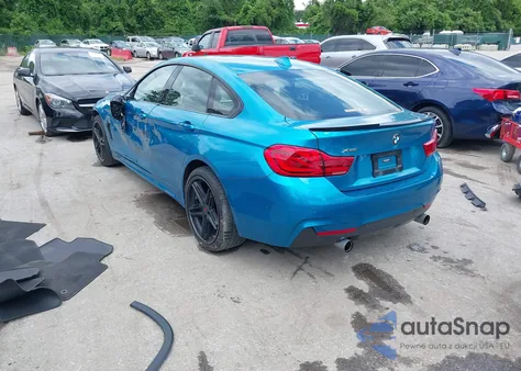 2019 BMW 440I Gran Coupe xDrive from USA, damaged, VIN WBA4J7C58KBM76628